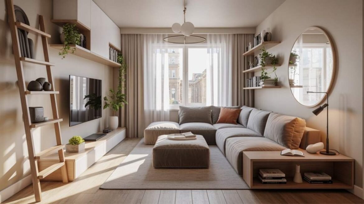 Apartment Living Room Decor IdeasThat Actually Work in Small Spaces - Apartment Living Room