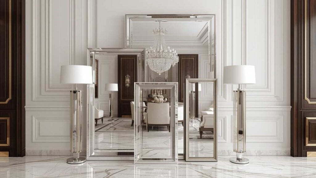 Layered Mirror Styling for a High-End Designer Look