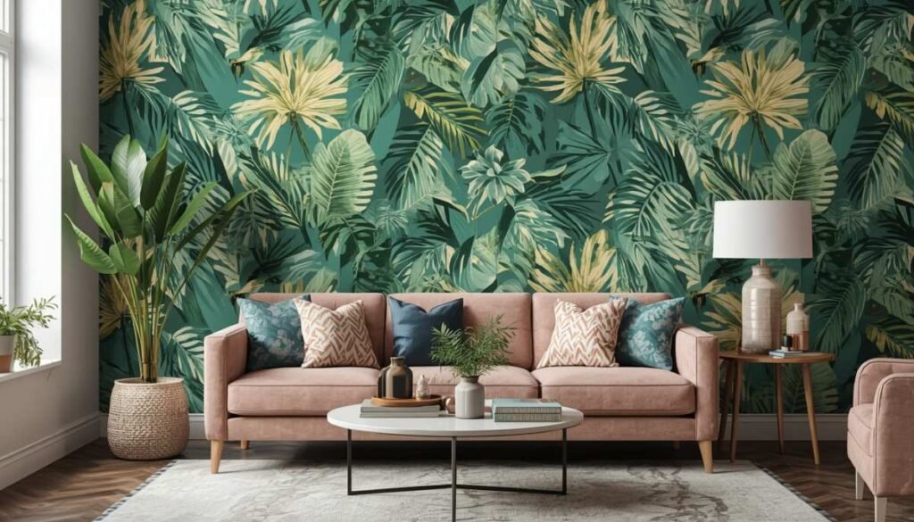 Tropical Wallpaper for a Bold Statement