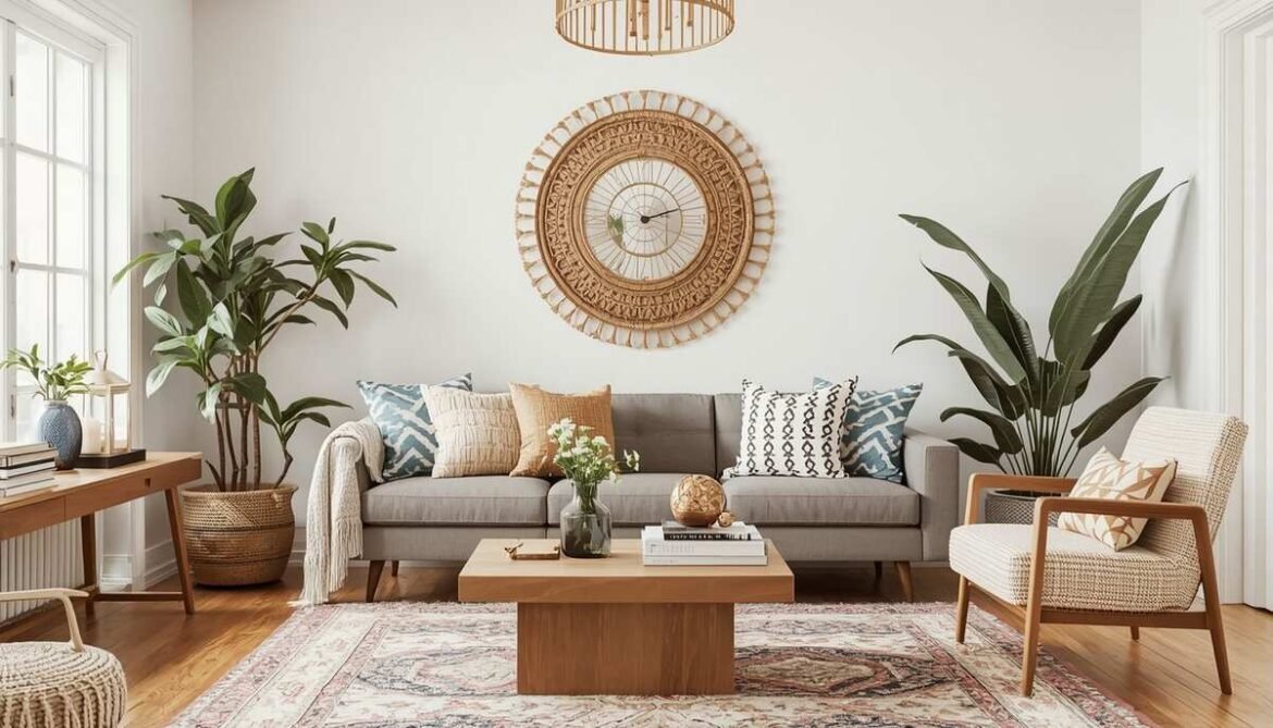 Modern Boho Style Home Decor