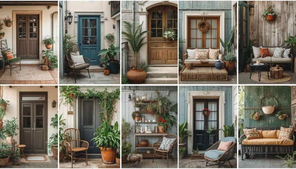 Rustic Balcony Setup Ideas