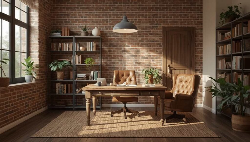 Rustic Home Office Ideas