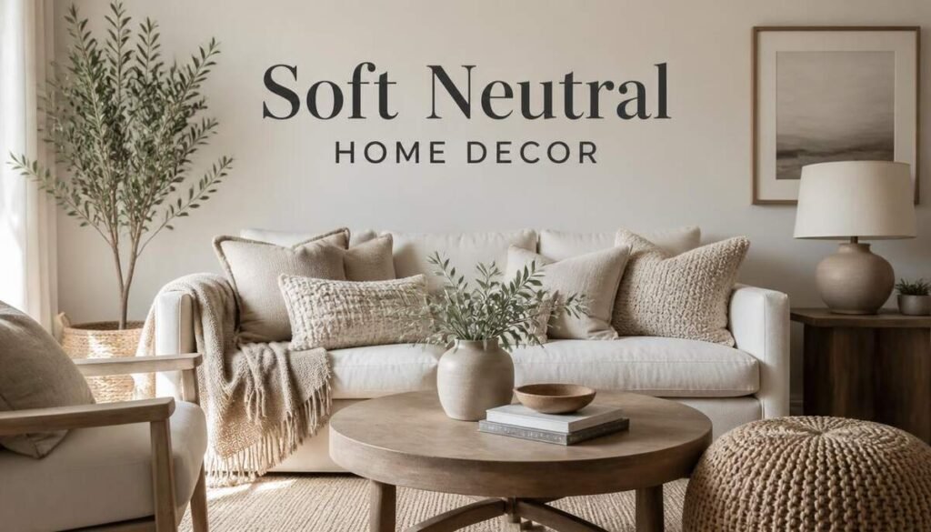 Start With a Soft Neutral Color Palette